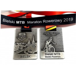 Medale odlewane zawody rowerowe